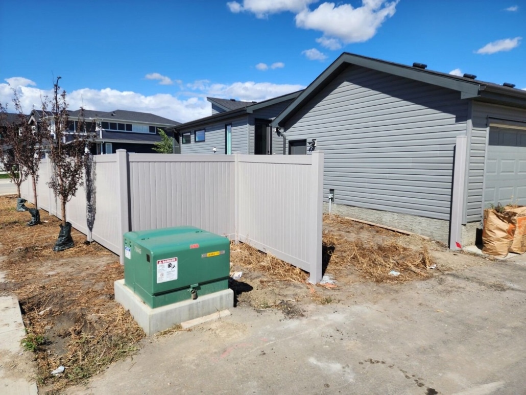 Vinyl Fence