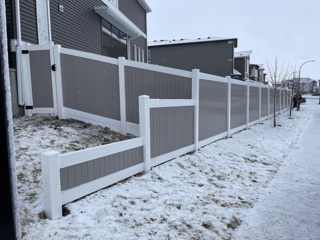 Vinyl Fence