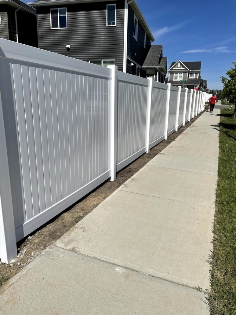 Vinyl Fence