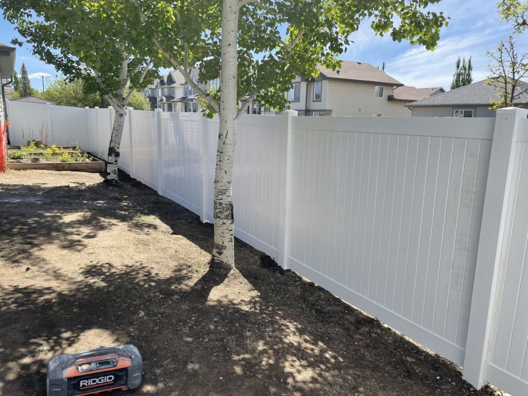 Vinyl Fence