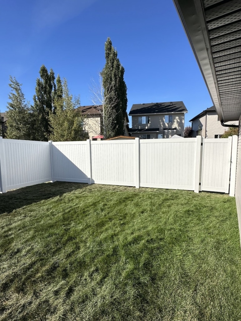 Vinyl Fence