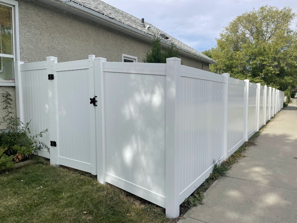 Vinyl Fence