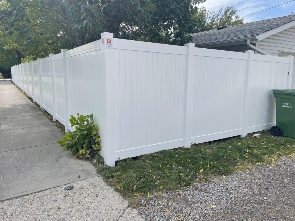 Vinyl Fence