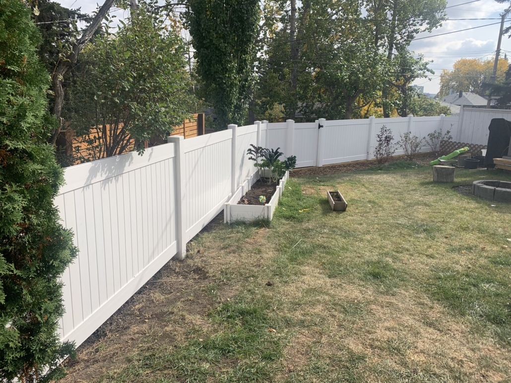 Vinyl Fence