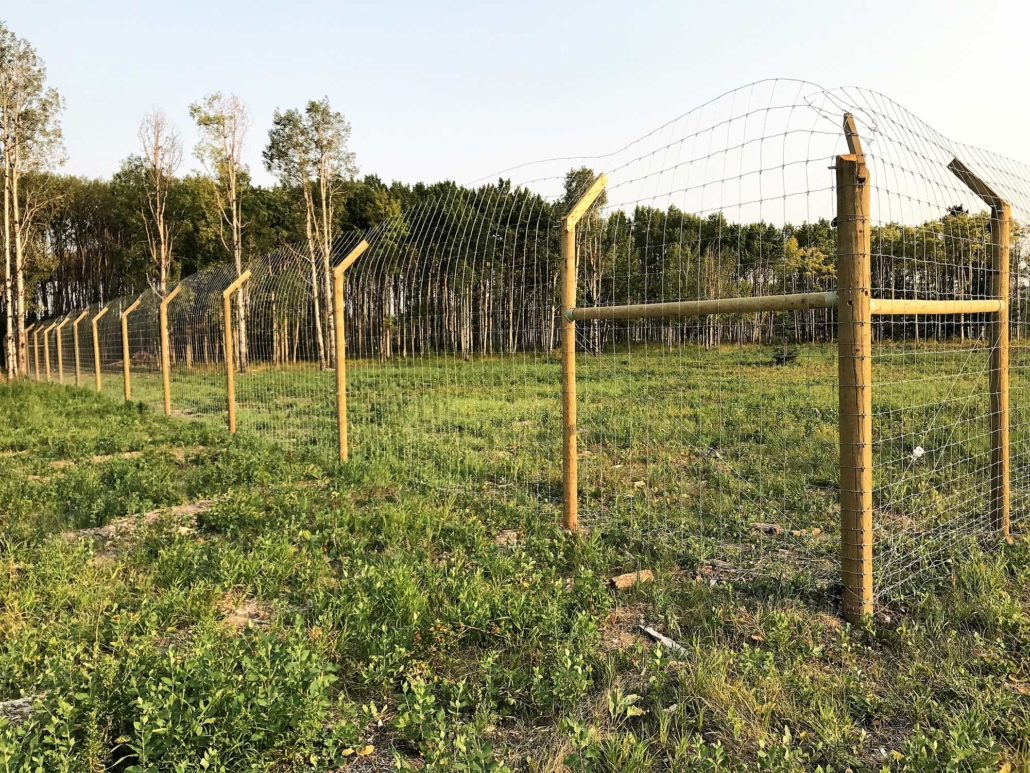 Highway Fence in Calgary Road Fencing First Class Fencing