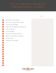 Things to Know About Building a Fence in Calgary | First Class Fencing