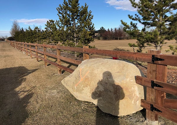 Post & Plank Fence
