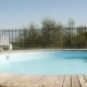 Fence around pool