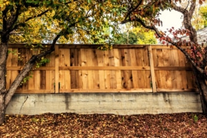 Wood Fencing Example